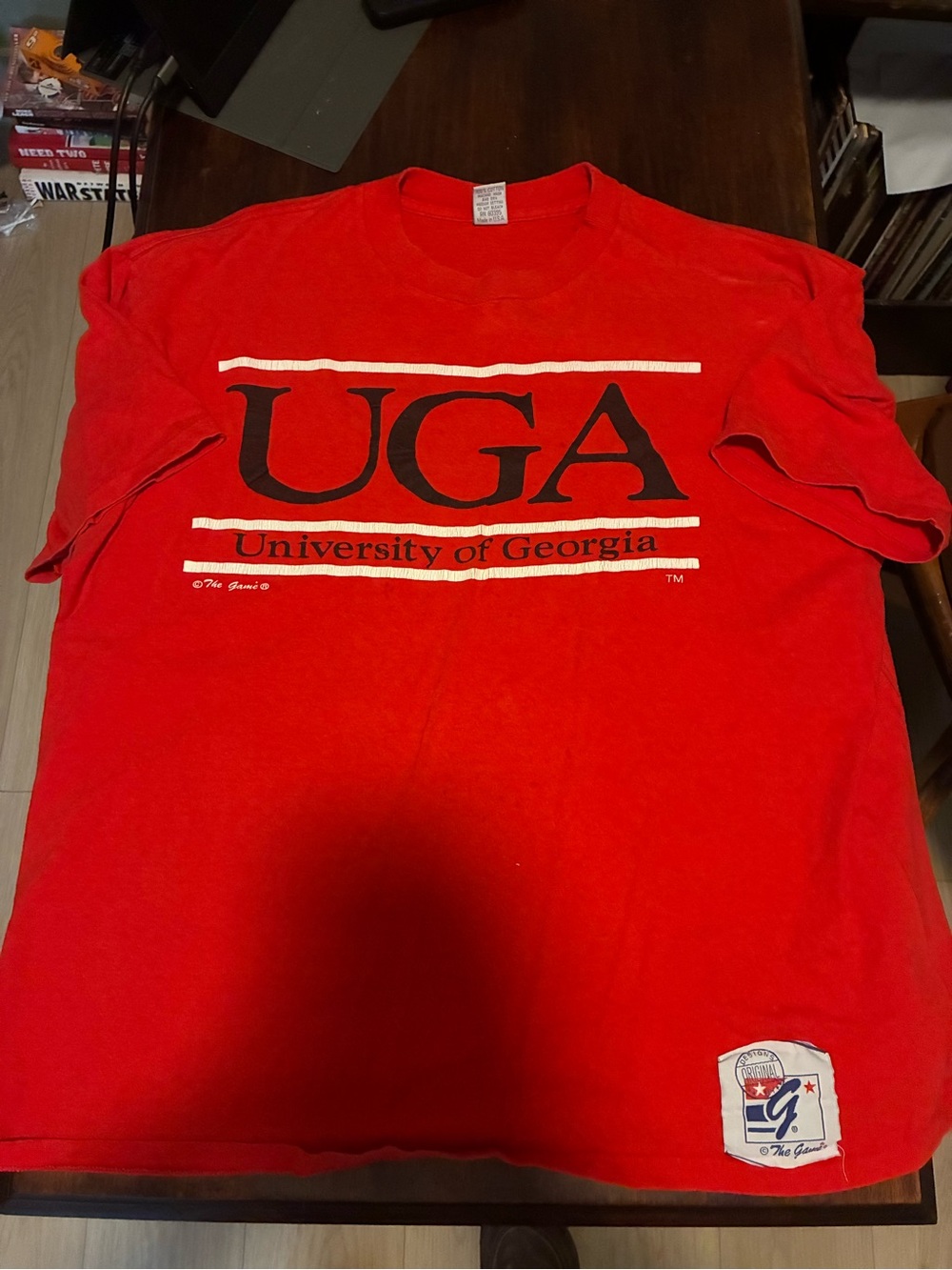 The Game Red UGA University of Georgia Bulldogs Short-Sleeve Tee size XL
